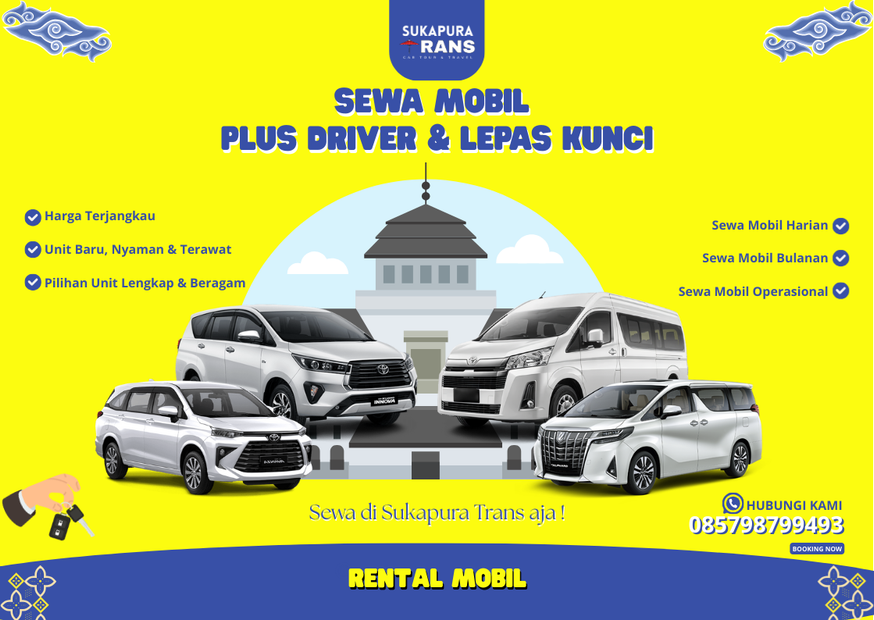 Jasa Rental Mobil Terlengkap di Tasikmalaya dan Seluruh Indonesia